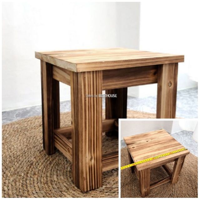 원목 화분 받침대 우드스텐드 대 29x29x29cm 사각 가든용품 정원가꾸기 원예용품 조경자재