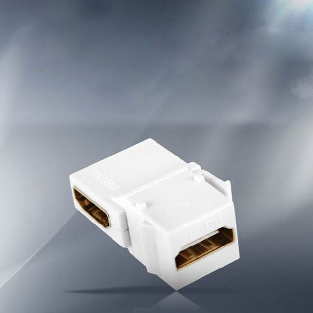 HDMI 변환 젠더 HDMI M HDMI F 커넥터 키스톤잭 포트
