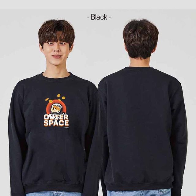 도지코인 맨투맨 후드티 가족 커플 단체티