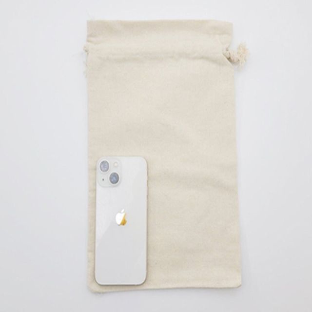 린넨 더스트백 주머니 19x29cm 면파우치 린넨주머니 린넨파우치