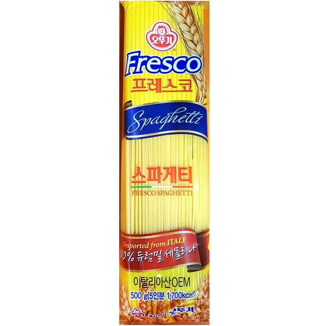스파게티(오뚜기 500g)X24 스파게티면 스파게티 가공
