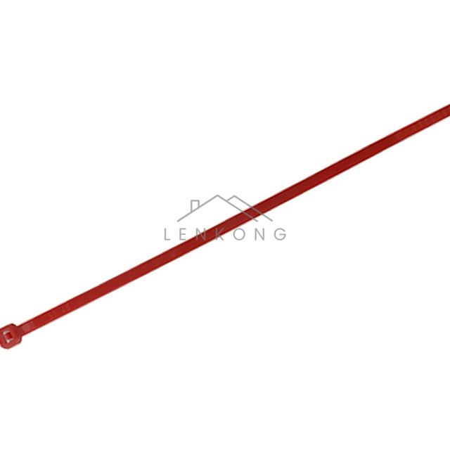 전선고정 전기선고정 컬러 케이블타이 100mm 적색 1000EA 1봉