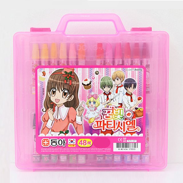 B1 동아크레파스 48색 여 디자인랜덤