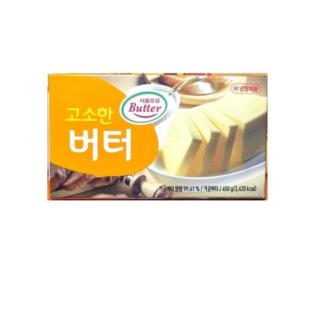 식자재 서울우유 고소한버터 450g x1개