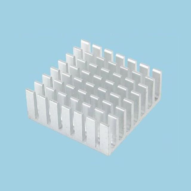알루미늄 쿨러 방열판 냉각판 27 X 27 X 10 mm