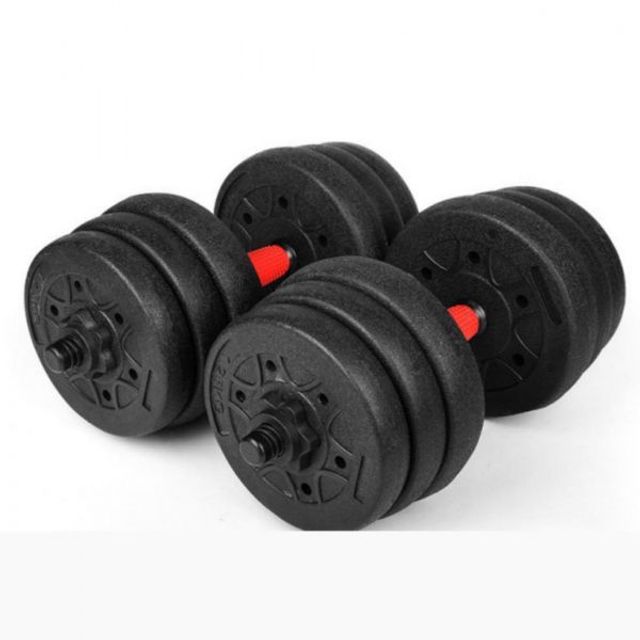 더블 리프팅 아령 홈짐 근육 운동 헬스 바벨 15kg