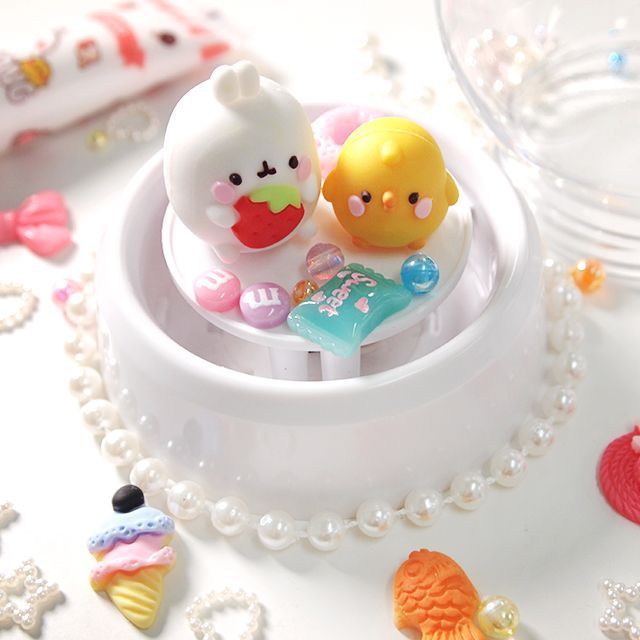 DIY 몰랑이 원형볼 무드등 꾸미기 세트 사무용품