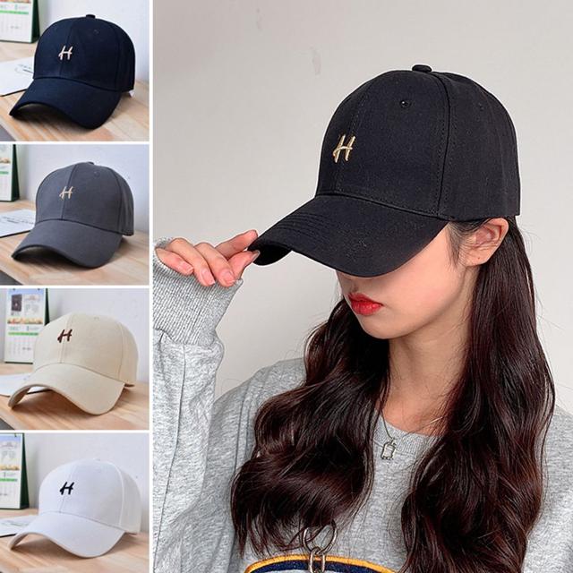 남여공용 심플한 운동 베이직 데일리 야구모자 H볼캡