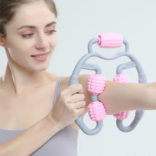 마사지기 수동 전신 종아리 마사지롤러