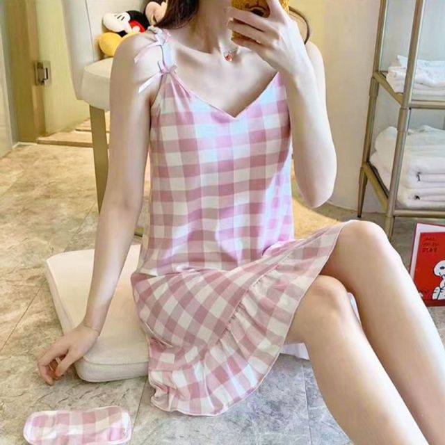 밤 수면잠옷 캡내장 파자마 여성 냉감잠옷