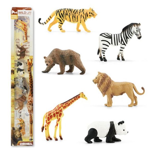 어린이집 모펀 사파리동물 친구들 야생동물세트1