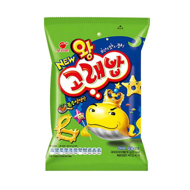 오리온 왕고래밥 볶음양념맛 56g x 4개