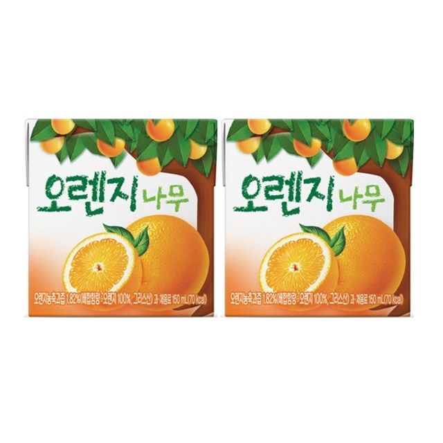 서울우유 오렌지나무 150ml x 48입