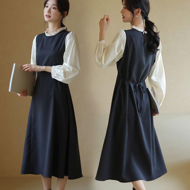 정장 여름 여성의류 가을 롱원피스 데일리 여자친구