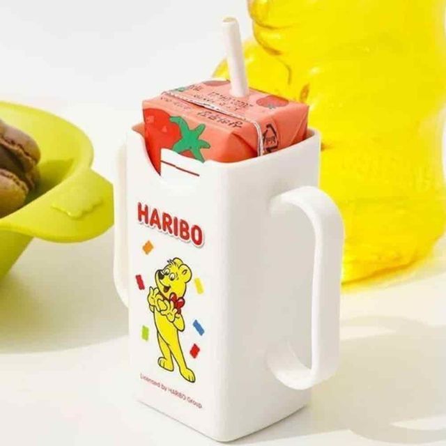 하리보 팩홀더 125ml 팩음료홀더 우유홀더 음료홀더 팩우유홀더