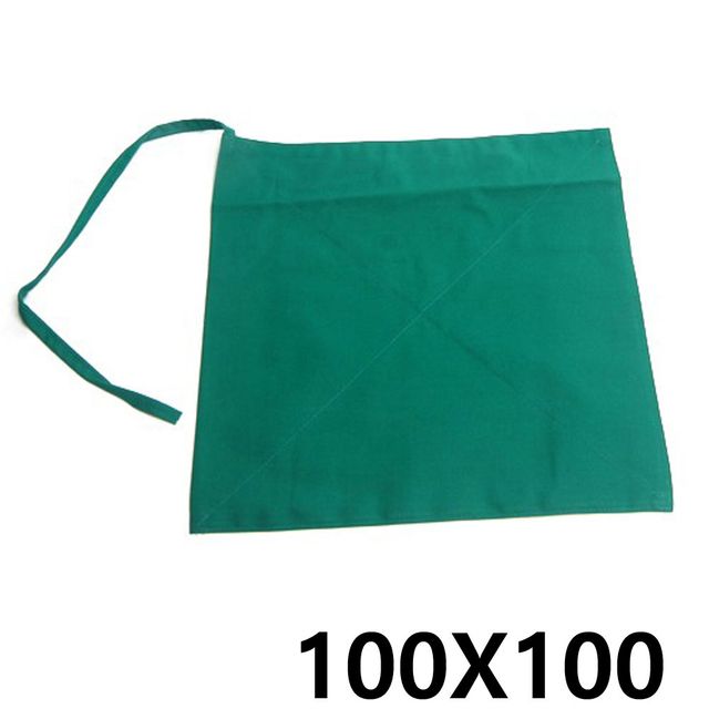 대진 기계포 기구포 100x100cm 대형 녹색 1장 수술포