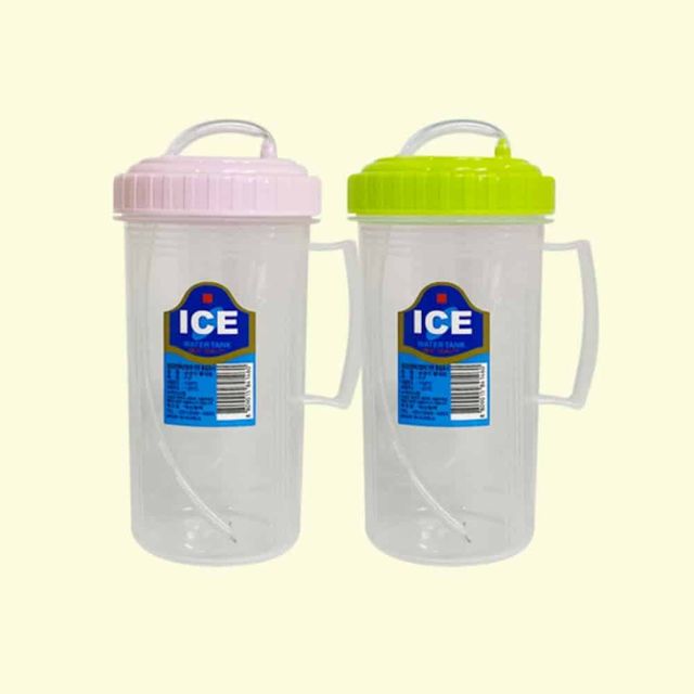 손잡이 빨대컵 500ml 500ML물병 손잡이컵 환자빨대컵