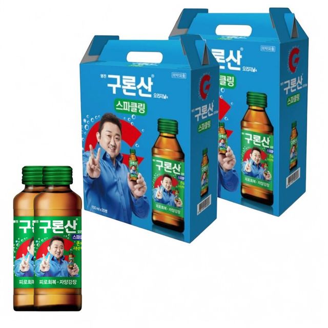 구론산 스파클링 선물세트 150ml 2박스 40병