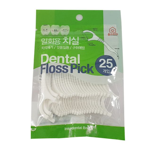 25개입 일회용 치실 400D