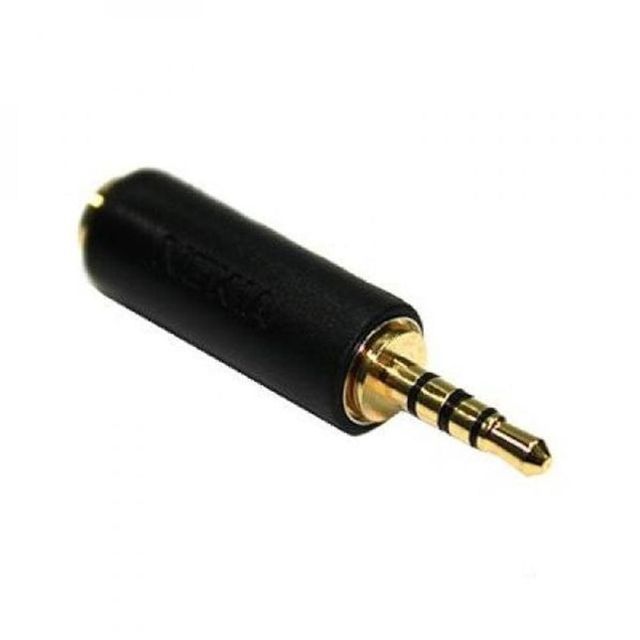 오디오 4극 젠더 변환 케이블 2.5mm to 3.5mm