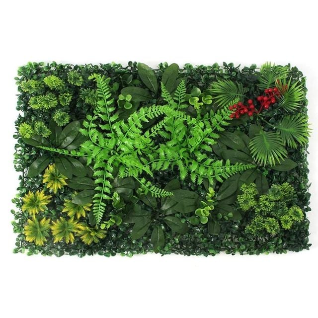 벽장식 인조잔디 60x40cm 열대숲