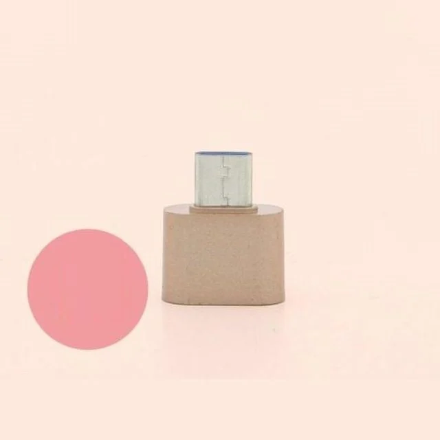 coms USB 3.1 C타입 OTG 젠더 CM 2.0F Short 로즈골드