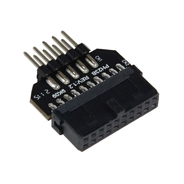 COMS USB 2.0 9핀 to USB 3.0 19핀 메인보드 변환젠더