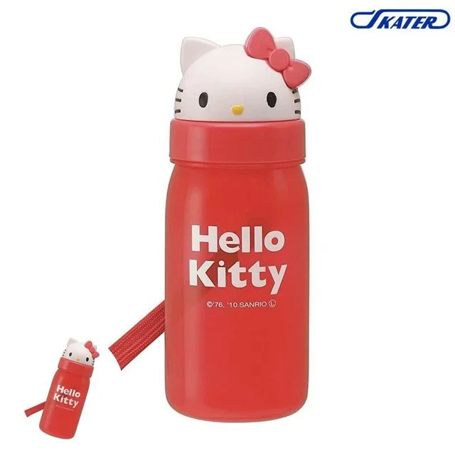 헬로키티 빨대물통 가벼운 워터보틀 350ml