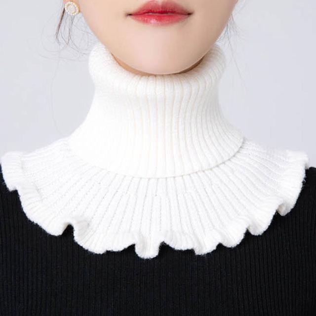 페이크 목폴라 넥워머 가짜카라 레이어드 넥케이프