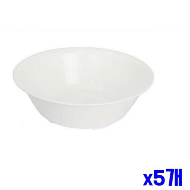 심플한 화이트 세수대야 소 x5개 세숫대야 화장실대야