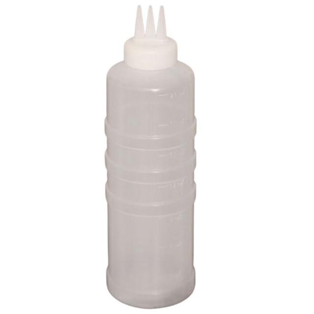 잘라쓰는 3구 소스통 600ml - 케찹병 카페 시럽통