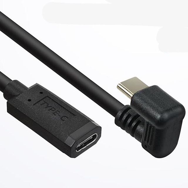 USB 3.1 Type C 180도 꺾임 꺽임 연장 케이블 30cm C