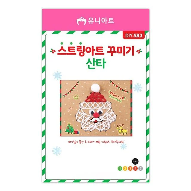 산타 DIY.583 스트링아트 DIY 꾸미기 2000