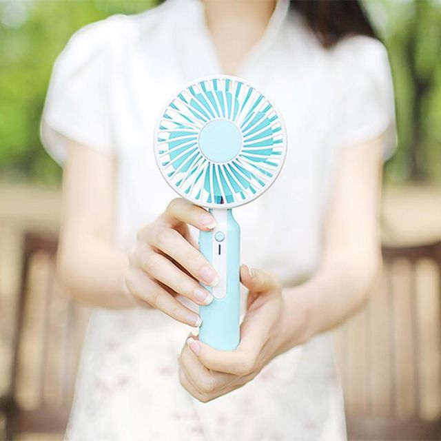 초경량 안전한 충전식 저소음 휴대용 핸디 무선 선풍