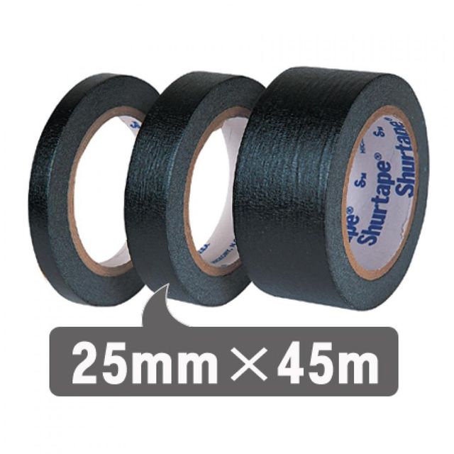 TBZ 흑마스킹테이프(25mmx50yd(약45m) 1개입)