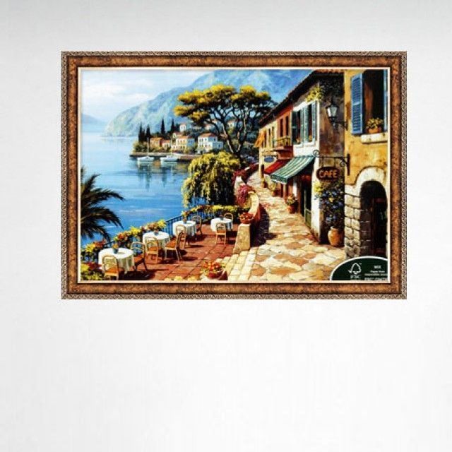 풍경 취미생활 퍼즐 액자 그림 직소퍼즐 거실 인테리어