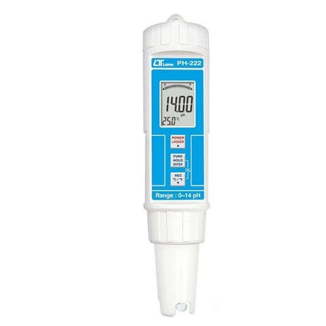 PH메타 메타 PH222 0~14.00pH 수질측정기 산도 온천 수영장