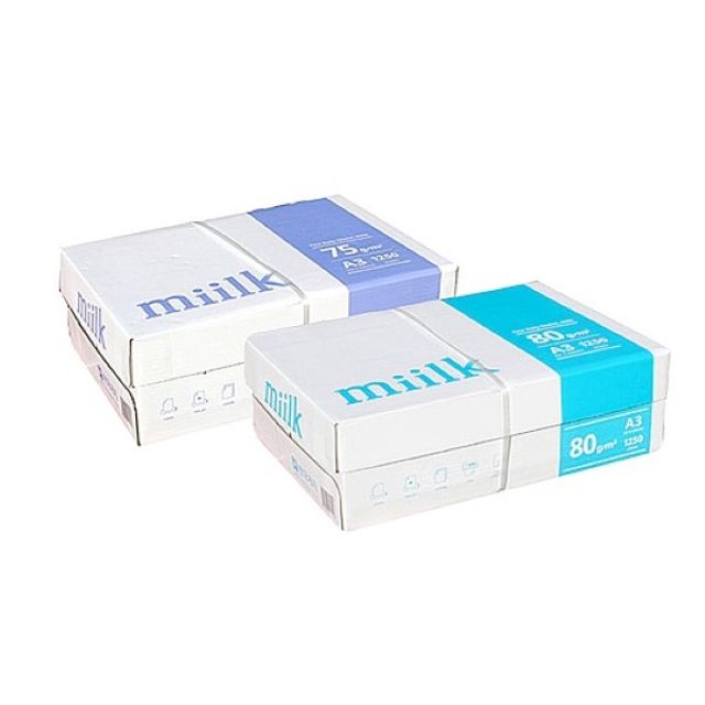 밀크 A4 복사지 1팩 500매 80g 복사용지 인쇄용지
