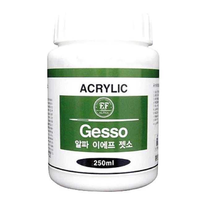 젯소 250ml 알파 - 아크릴화 기초 코팅제