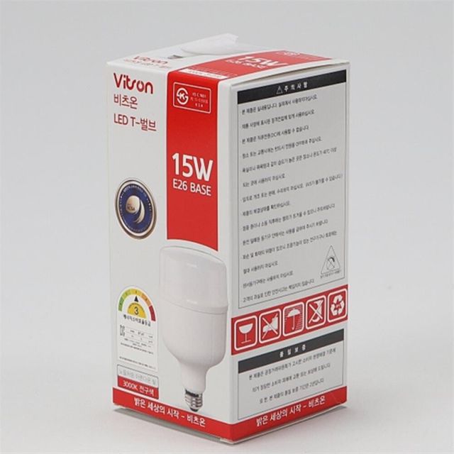 LED 무드조명 전구 E26 15W, 거실 매장 인테리어 조명