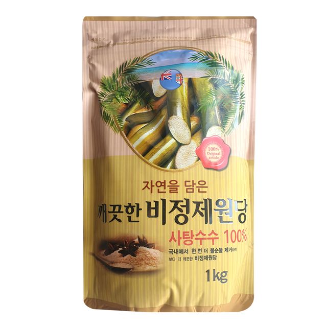 천연 비정제원당 1kg x 12개입 1박스 설탕