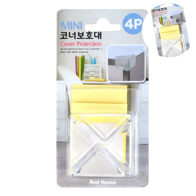 보호쿠션 아기모서리보호대 미니 코너보호대 4P