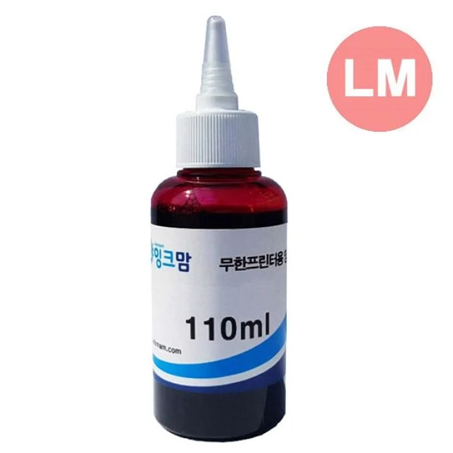 HP H3070-01LLM 무한용 호환잉크 밝은 빨강 110ml