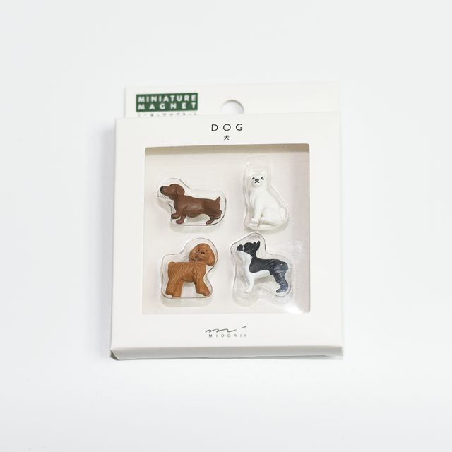 일본 미도리 냉장고자석 마그넷 강아지 Dog 4종