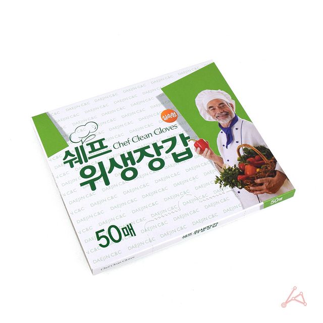 비닐장갑 일회용 위생장갑 50매