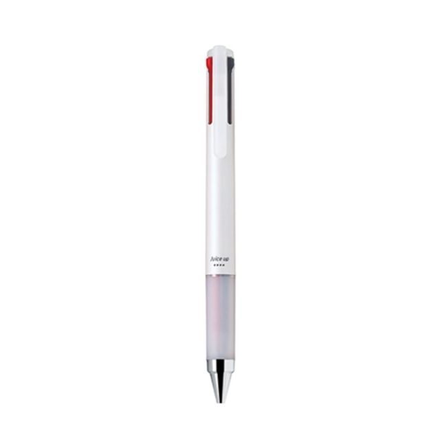 파이롯트 쥬스업 젤펜 4색 0.4mm, 화이트 멀티펜
