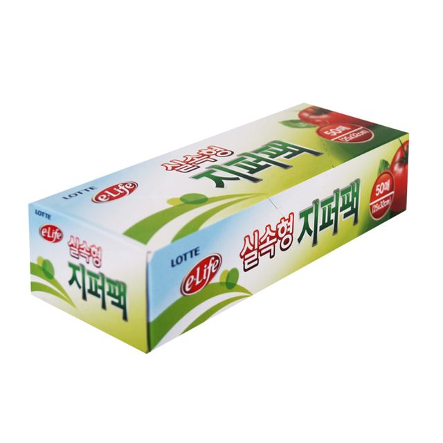 혜명몰 롯데지퍼백(실속형)25x32x50매 지퍼봉투 화장품지퍼백 소형지퍼백 업소용지퍼백 일회용지퍼백