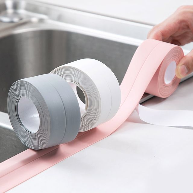 WL 실리콘대용 씽크대 변기 곰팡이방지 마감 테이프