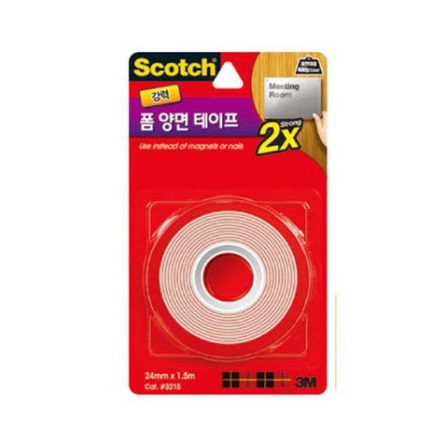 3M 스카치 강력 폼 양면테이프 24mm x 1.5m