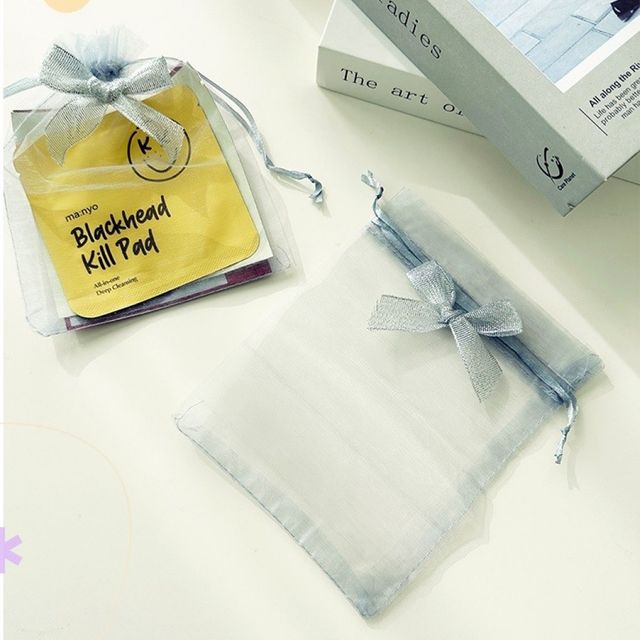 오간자 파우치 투명 실크 주머니 캔들 향수 포장 복주머니 선물 답례품